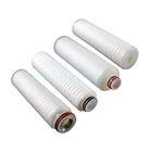 oil filed  treatment OD 2.5 inch 222/fin 5 microns pleated fiber material oil filter element cartridge