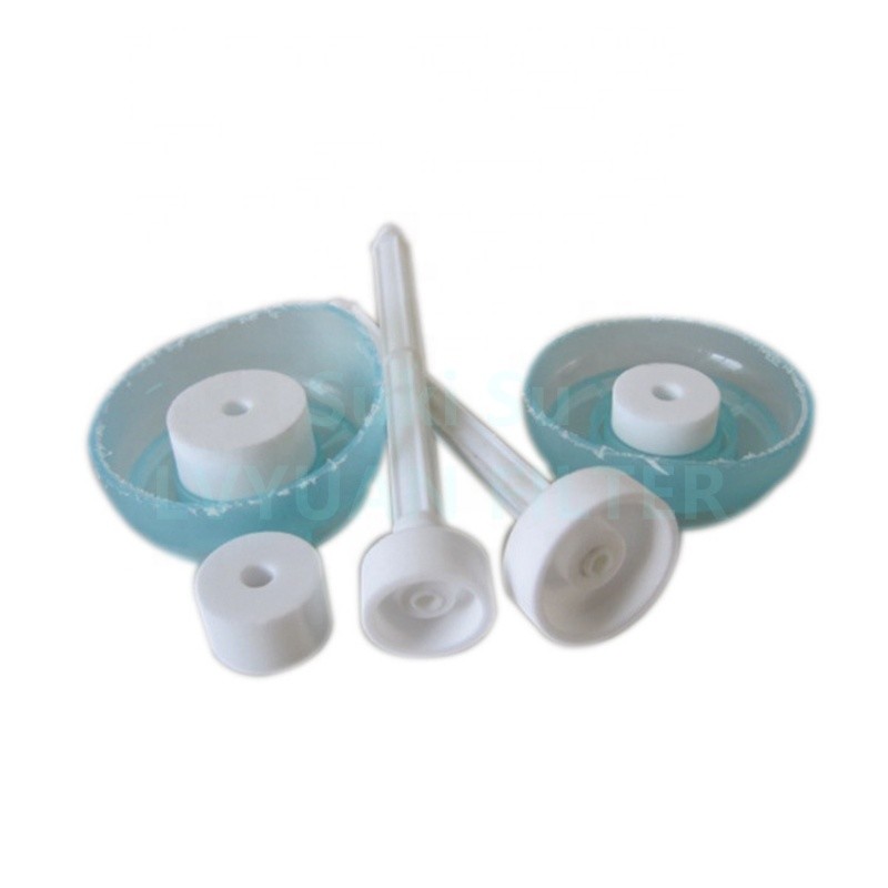 De ronde Wiel Medische Microporous PE Filter van Foamer van de Luchtzuurstof voor de Toebehoren van de Luchtbevochtigerfles