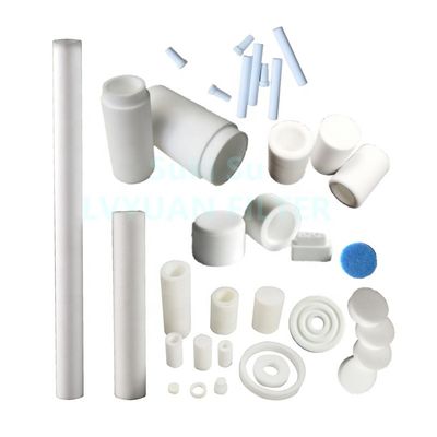 De vloeibare Lege Spe van de Oliekolom Patroon sinterde Plastic Filter met 1 - 100Um-Micron