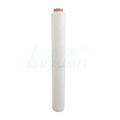 Geplooide de Filterpatroon van ISO9001 115mm OD 50um Polypropyleen